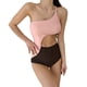thumbnail image 1 of Trajes de baño de una pieza con cruz frontal sexy Trajes de baño con control de barriga de talle alto, 1 of 7