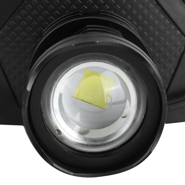 XHP70 Strong Light, Long Service Life USB Charging Head Lamp, Portable Zoomable Riding for Camping