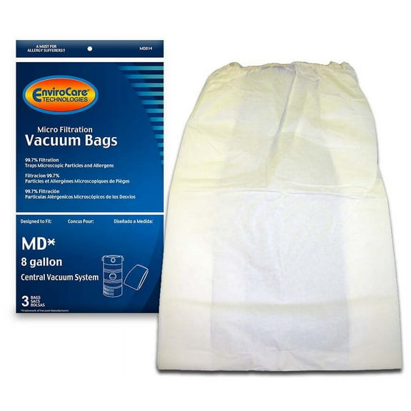 3 MD Modern Day Anti-Allergen 12-Gallon Vacuum Cleaner Bags 721H