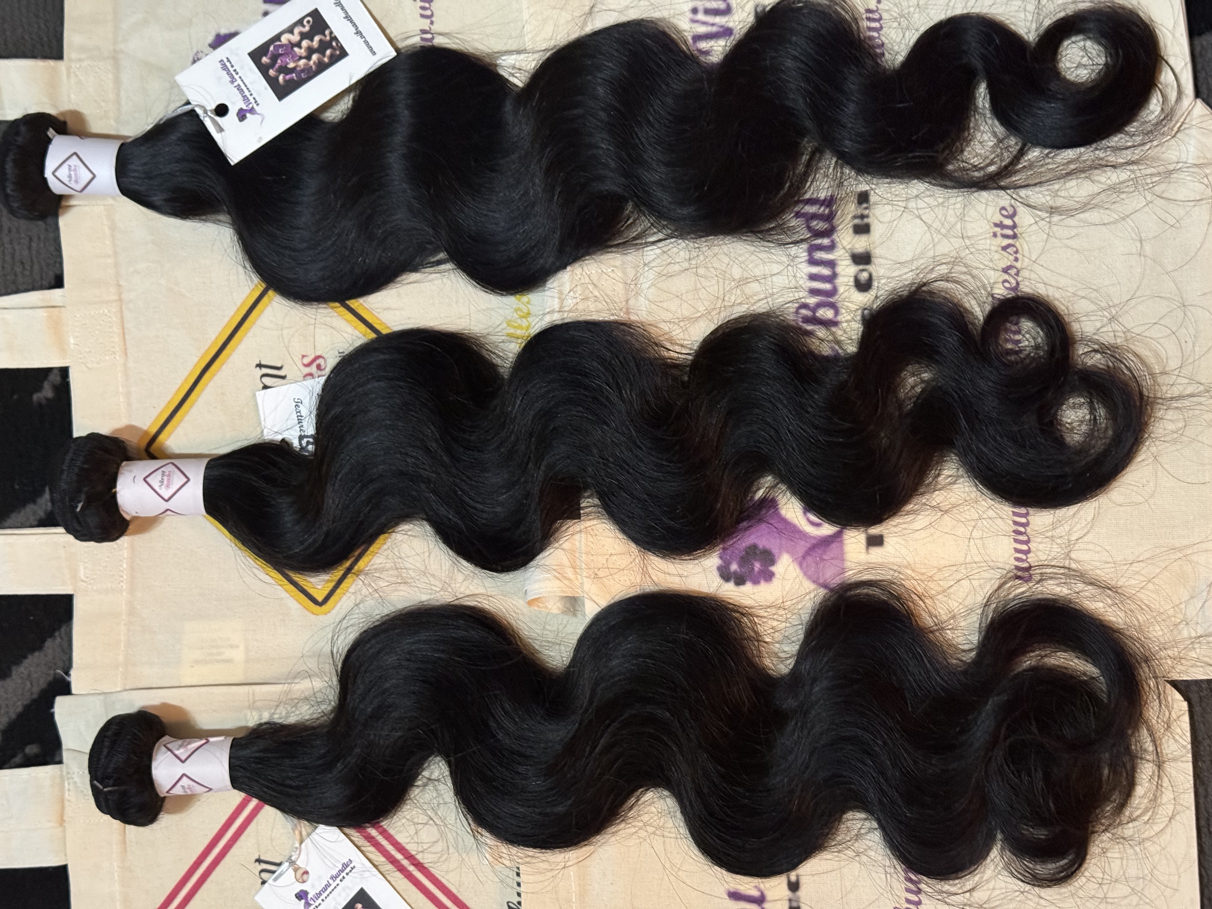 100% Human Hair Single 14 Inch  Body Wave Bundles