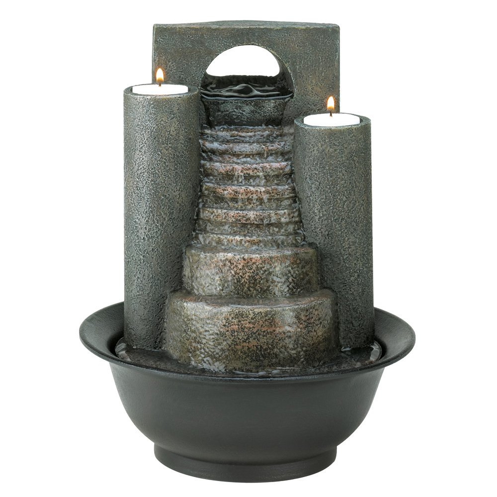 Small Water Fountain, Modern Table Top Fountains Indoor Decor With