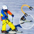 thumbnail image 3 of Ski Tip Connector Ski Wedge Aid Snowboard Connector Ski Training Aid for Ski Lovers Trainer Beginners-Light Green, 3 of 8