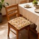 thumbnail image 4 of Cojín de asiento de felpa gruesa | Acolchado de poliéster suave y cálido | Estampado de pata de gato | 40 x 40 cm para oficina, hogar, comedor, silla, patio | Soporte cómodo para uso en interiores y, 4 of 6