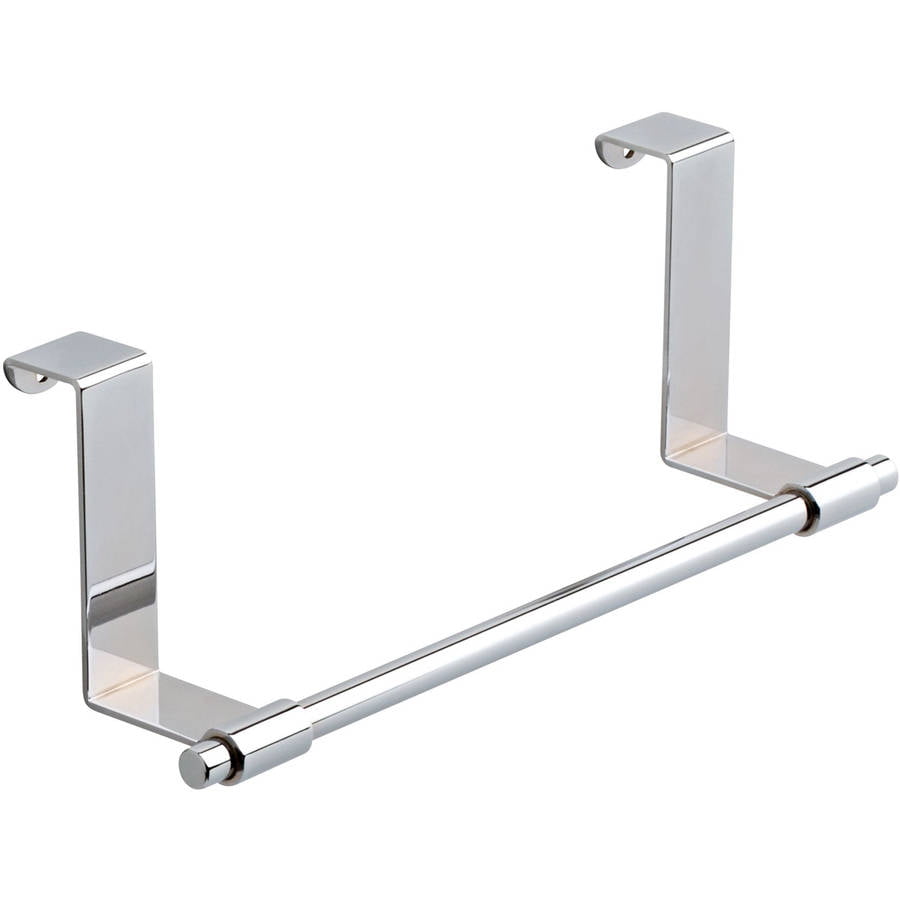 Over the Cabinet Towel Bar Silver Adjustable Easy Install 9-14.5in FREE SHIPPING 
