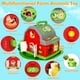 thumbnail image 2 of Juguete de aprendizaje Montessori Ellinjan Musical Farm Animal Barn 1-3, 2 of 8