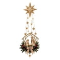 thumbnail image 2 of Christmas Nativity Scene Wall Decoration, Lighted Bethlehem Star Christian Wall Decor, Religious Christmas Wall Lights for Indoor Outdoor, 2 of 6