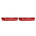 thumbnail image 1 of Wosthever Navidad Navidad al aire libre Banner colgante signo bandera ornamento Navidad fiesta en casa decoración No.01 2piezas, 1 of 6