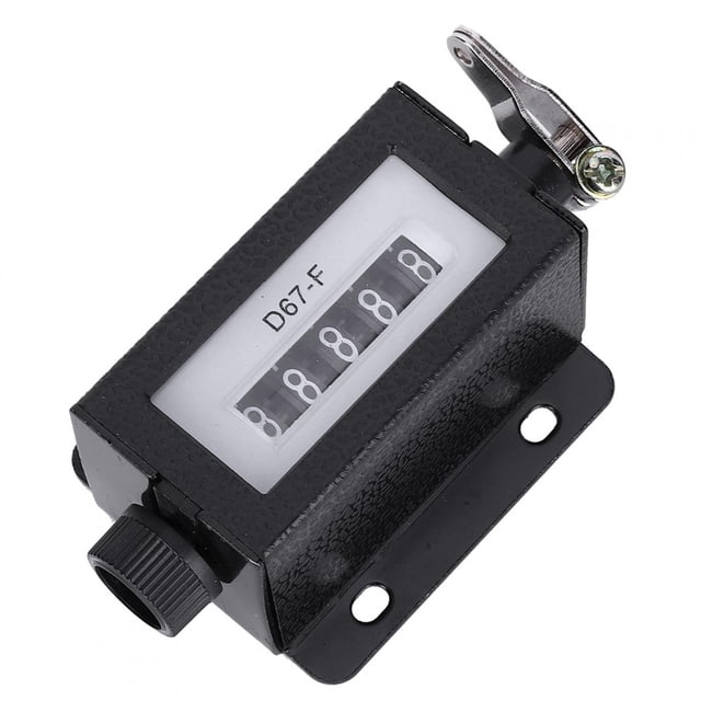 Count Accurately Hand Counter Clicker, 0-99999pcs Pitch Counter, Easy To Operate For Textiles Industry Machinery Industry