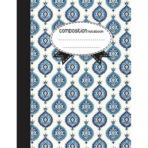 Composition Notebook, 8.5 x 11, 110 pages: Art Thai Style 2: (School Notebooks) (Paperback)