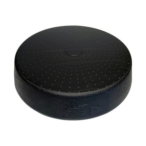 The Step Radius Round Aerobic Step - Stair Stepper Platform, 4.25'' High, Anti-Slip Rubber Feet