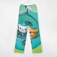 thumbnail image 6 of The Octonauts Pajamas Pants 3D Printing Wide Leg PJ Pant Loungewear Casual Comfy Sleepwear Lounge Pants for Men WomenL, 6 of 9