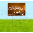 thumbnail image 1 of Home For Christmas (18" x 24") Yard Sign, Includes Metal Step Stake, 1 of 6