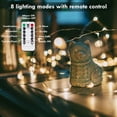 thumbnail image 4 of Fairy Lights YIQU 240 LED, 78 pies, funciona con pilas, paquete de 3, 4 of 6