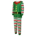 thumbnail image 3 of Christmas Family Pajamas Matching Sets Christmas Sleepwear Parent-Child Pjs Outfit for Christmas Holiday Xmas Party, 3 of 6