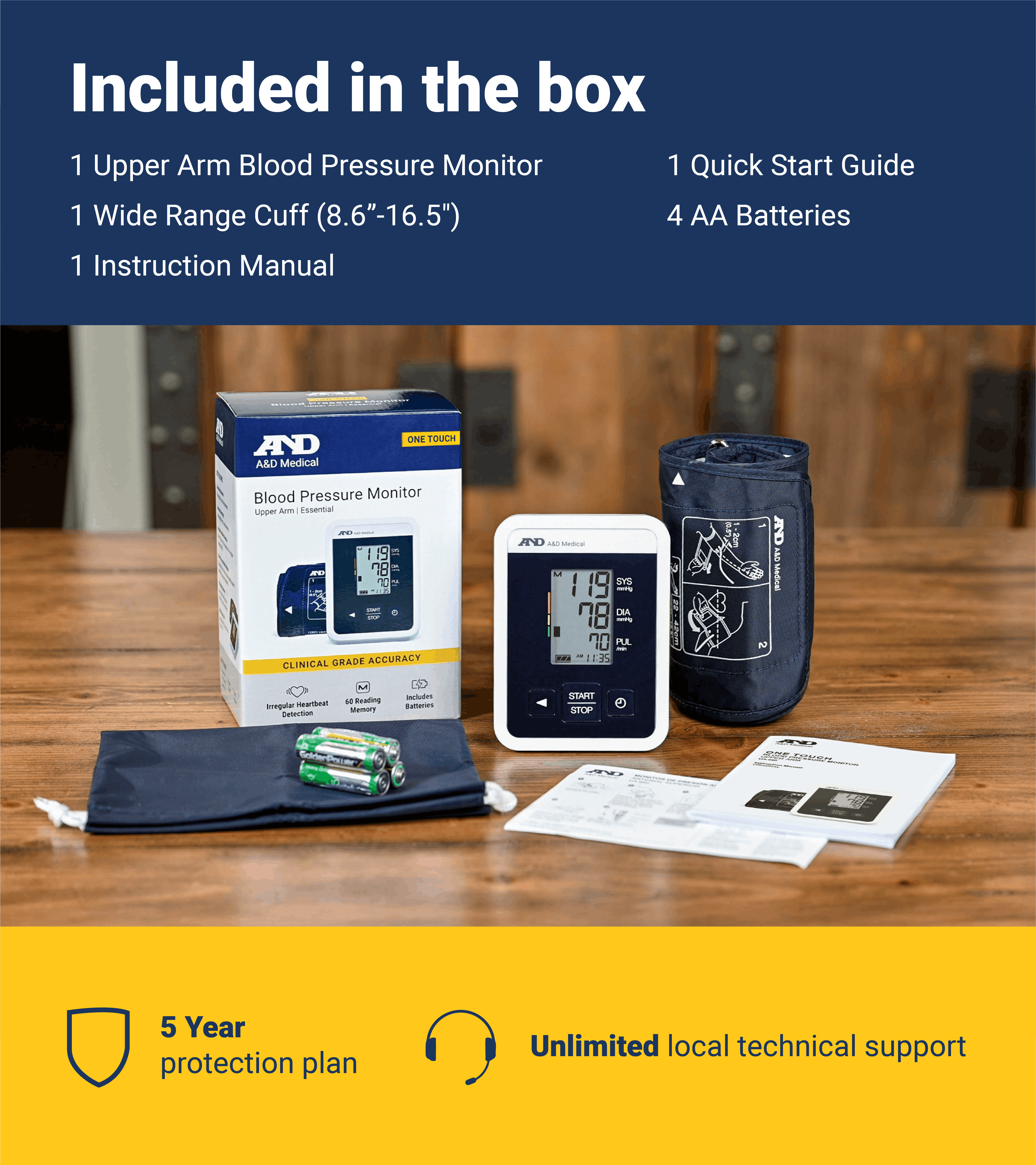 A&D Medical UA-660 Upper Arm Blood Pressure Monitor photo 5