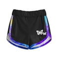 thumbnail image 4 of YDFCWXWGirl's 2 Piece Outfits Tie Dye Crew Neck Tee Shirts and Track Shorts (Purple, 4-5 Years), 4 of 6