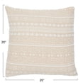 thumbnail image 2 of Creative Co-Op Woven Cotton Embroidered Pillow, 2 of 7