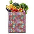 thumbnail image 1 of Fourre-tout en Toile Boho Chic à Motif Floral – Sac à Main de Magasinage Vintage Réutilisable, 1 of 6
