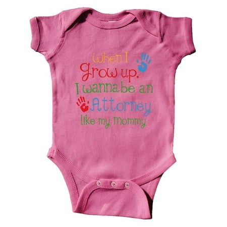 

Inktastic Attorney Like Mommy Gift Baby Boy or Baby Girl Bodysuit