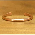 thumbnail image 3 of Pure Solid Copper Cuff Bracelet For Women and Men Arthritis Copper Bangle, 3 of 4