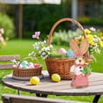 thumbnail image 2 of Handmade DIY Woven Straw Bunny Craft Kit – Easter Decoration Couples Activity Home For Adults, 2 of 4