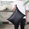 thumbnail image 3 of Bolsa para ropa sucia de 16 x 20 pulgadas, juego de 2 bolsas impermeables para ropa mojada, organizador plegable, bolsa de almacenamiento con cremallera, bolsa húmeda y seca para trajes de baño, natac, 3 of 5