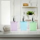 thumbnail image 3 of 8 Pack 30ml/1oz Empty Refillable Perfume Clear Glass Atomiser Spray Bottles - Transparent Square Bottles with Silver Mist Pump - Portable for Travel, 3 of 5