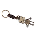 thumbnail image 1 of Robot Keychain Hand-Woven Key Holder, Fine Workmanship Key Chain, Keys Ring Gift For Your Family, Friends, Kids In Birthday, Christmas, 1 of 8