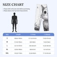 thumbnail image 2 of Salouo Cute Cat Meadow Sketch Print Pajama Pants for Men, Lounge Pants Elastic Waistband Casual Men's sleepwear Loungewear Sleep Pajama Pant -Small, 2 of 7