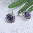 thumbnail image 3 of Milisten Retro Earring Bohemian Purple Alloy 1 Set Fashionable Women Jewelry, 3 of 8