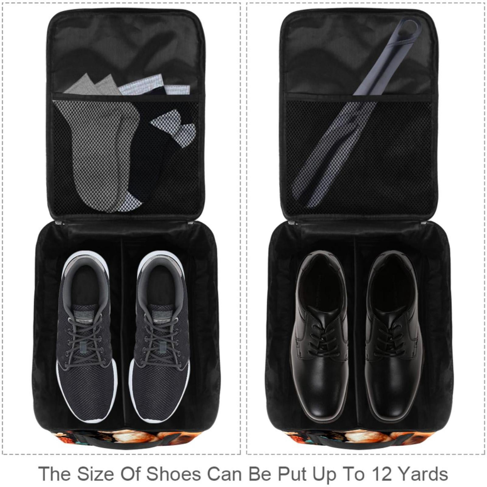 Squirrel Premium Polyester Shoe Organizer - Stylish Shoe Boxes for Neat Storage - 23x31cm/9x12in Size - Durable & Compact Solution