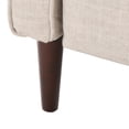thumbnail image 5 of Christopher Knight Home Mervynn Mid-Century Modern Button Tufted Fabric Recliner by  Wheat Pushback Recline, 5 of 5