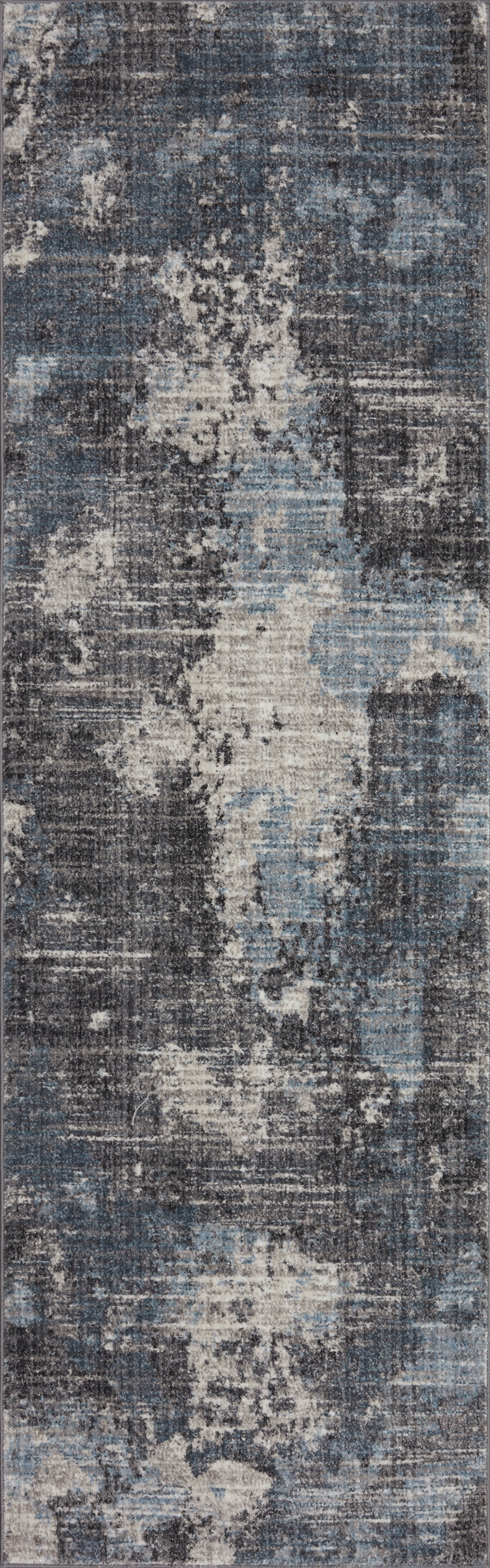 Loloi Samra SAM-05 Dove / Sky Abstract Area Rug 7'-10" x 10'