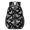 Butterfly and Skull Gothic Pattern, variant on Sun and Crystal Ball Gothic Pattern 17" Waterproof Oxford School Backpacks for Teens, S-Shape Padded Straps, for School, Travel, Hiking, Camping