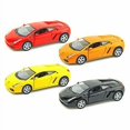 thumbnail image 1 of KiNSMART SetOf4 Lamborghini Gallardo 5 Pouces" Échelle 1:32 avec Action Rétractable Rouge Jaune Orange Noir, 1 of 3