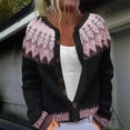 thumbnail image 1 of Women Ethnic Style Sweater Knitted Sweater Cardigan Sweater Jacket, 1 of 4