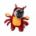 thumbnail image 4 of BESTSKY Pet Clothes Halloween Crab Funny Outfit for Small and Medium Dogs and Cats Unique Pet for Parties and Celebrations, 4 of 4