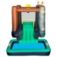 thumbnail image 5 of Funormous Jurassic World Dinosaur Bounce House with Slide, Ball Pit & Pool – Indoor/Outdoor Inflatable Castle with GFCI Air Blower for Kids Ages 3–8, 5 of 6