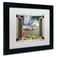 thumbnail image 2 of Trademark Fine Art 'Window to Paradise III' Matted Framed Art by Leo Kelly, 2 of 4
