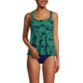 thumbnail image 3 of Lands' End Women's Flutter Scoop Neck Tankini Top, 3 of 3