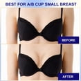thumbnail image 4 of Silicone Bra Inserts Breast Pads Sticky Push-up Inserts for Swimsuits Dresses Bikini Top, 4 of 10
