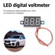 thumbnail image 2 of Voltímro Digital LED de CC de 36 pulgadas accesorios de piezas Kuymtek electrónicas medidor de voltaje de 040V medidor Detector, 2 of 8