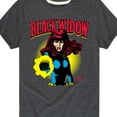 thumbnail image 3 of Marvel - Black Widow Logo - Toddler And Youth Short Sleeve Graphic T-Shirt, 3 of 5