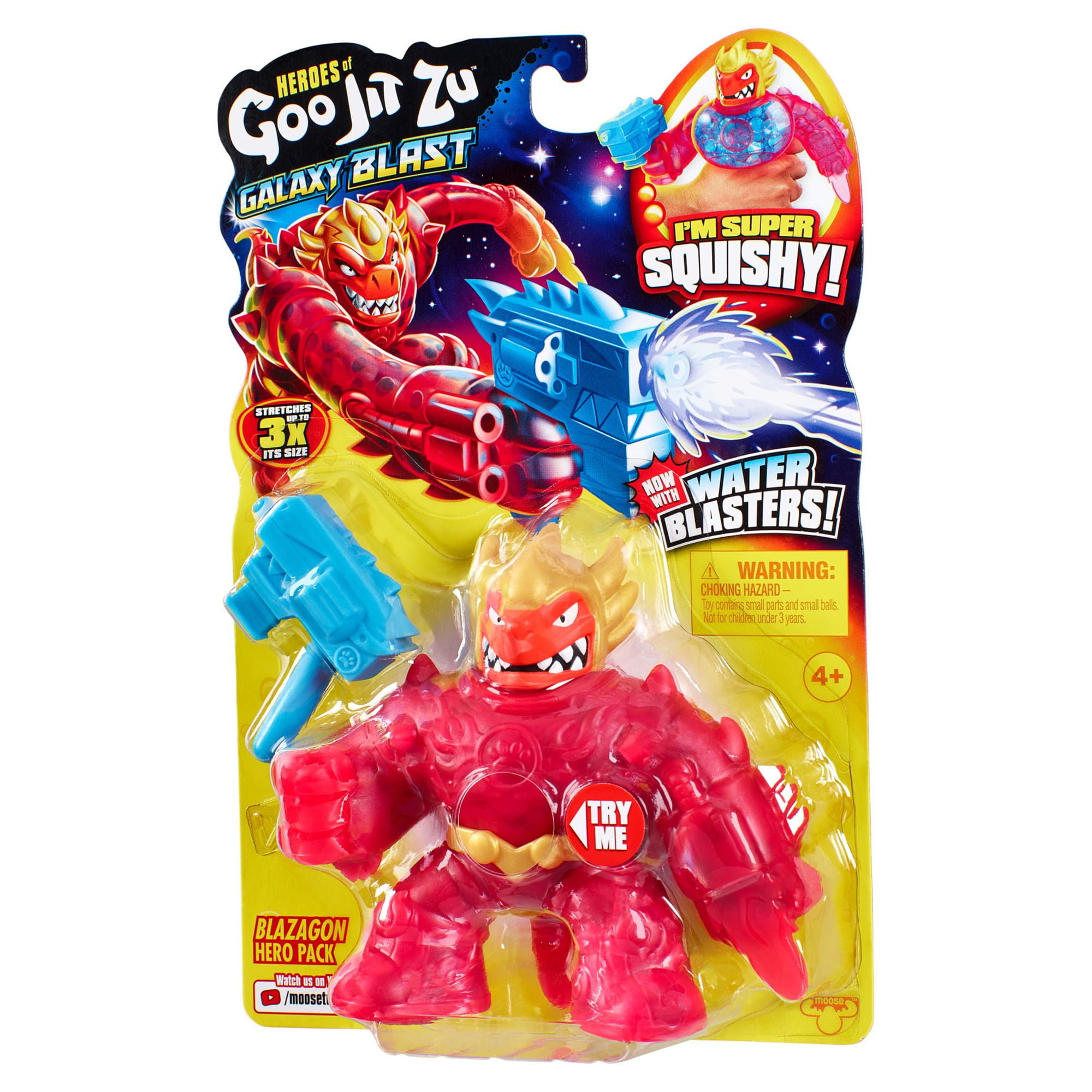 Heroes of Goo Jit Zu Galaxy Blast Hero Pack - Blazagon Water