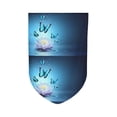 thumbnail image 5 of Wukai Butterflies And Waterlily In Water Print Garden Flag 12.5x18 Inch Double Sided Sun-resistant Rain-resistant, Wrinkle-resistant Colorfast(Only Flag), 5 of 7