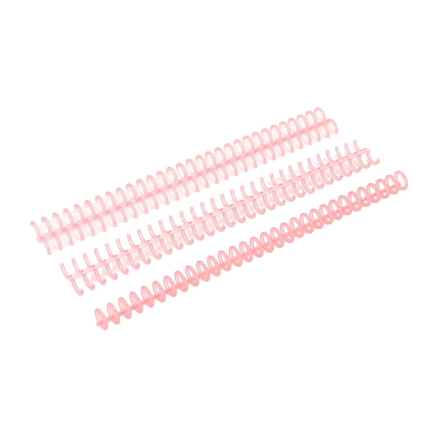 Seitruly Lomos de carpeta de plástico reutilizables, solución práctica y duradera para carpetas de hojas sueltas, 10 piezas Carpetas de archivos rosado+10 piezas