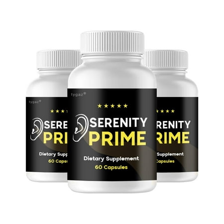 (3 Pack) Serenity Prime - Serenity Prime Tinnitus Support Supplement