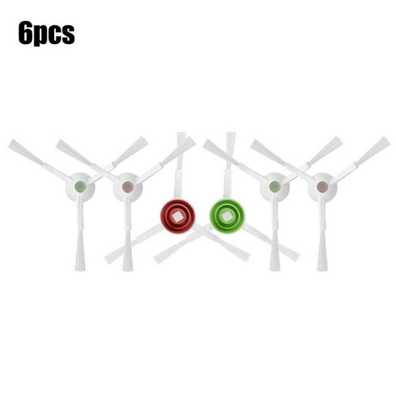 6pcs Side Brush For ECOVACS For DEEBOT X1 Turbo Omni T10/T10 TURBO Robot Vacuum Cleaner Accessories Household Cleaning Parts
