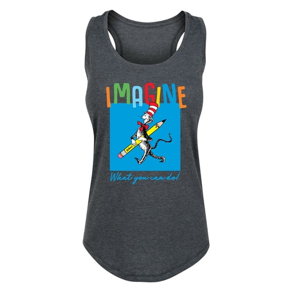 Dr. Seuss - Seuss Imagine Trio - Women's Racerback Tank Top
