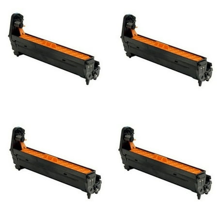 Compatible Imaging Drum Unit - AIM Compatible Replacement - Okidata Compatible C711 Imaging Drum Unit Combo Pack (BK/C/M/Y) (TYPE 16) (4431850MP) - Generic